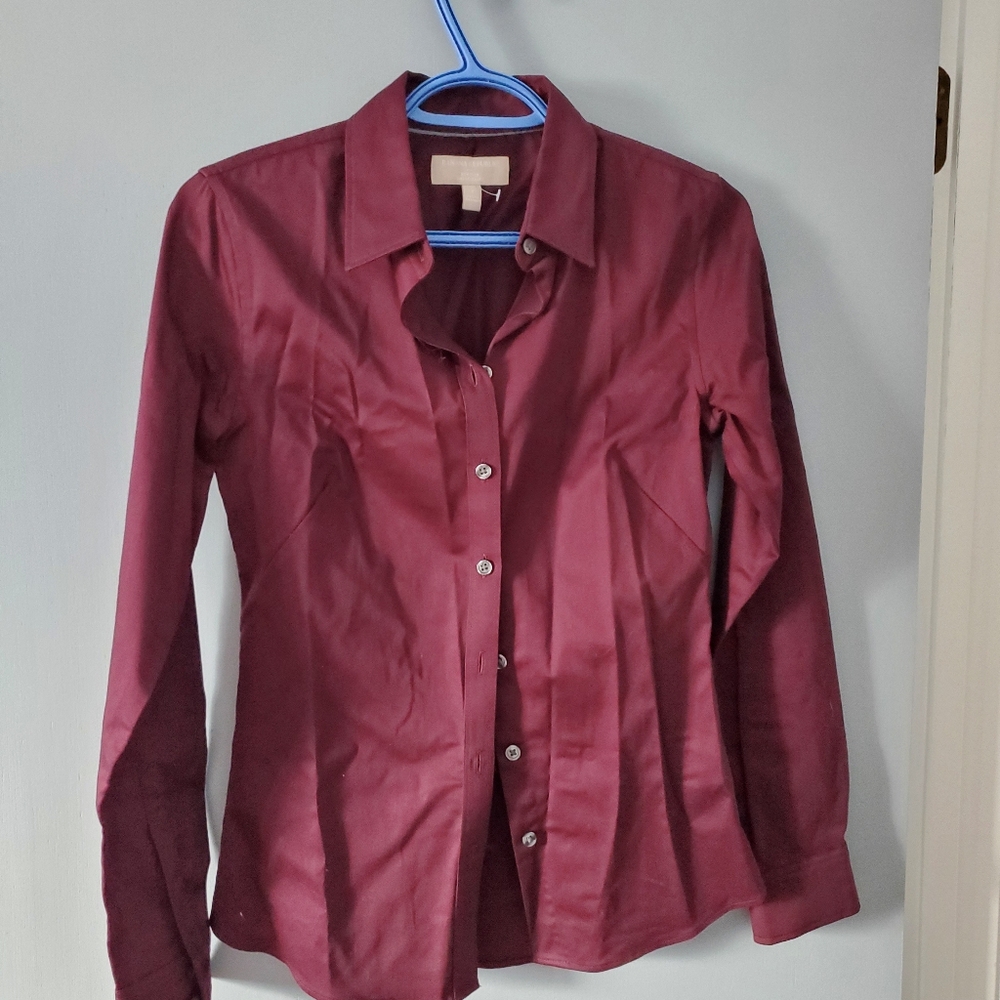 Banana Republic Deep Purple Shirt